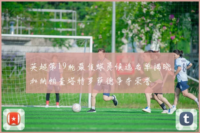 英超第19轮最佳球员候选名单揭晓加纳帕奎塔特罗萨德争夺荣誉